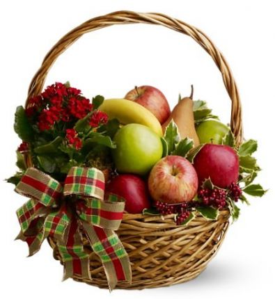 Фруктовая корзина Праздничная - купить фруктовую корзину с доставкой на любой праздник в по Алейску
